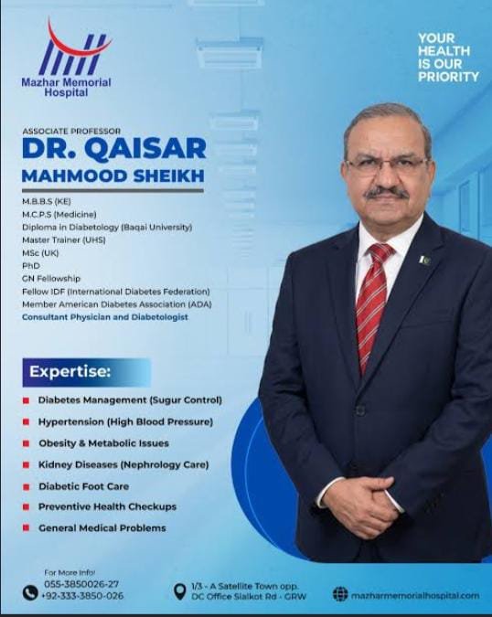 Dr Qasir Mahmood shakh