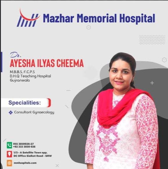 Dr Ayesha Ilyas Cheema