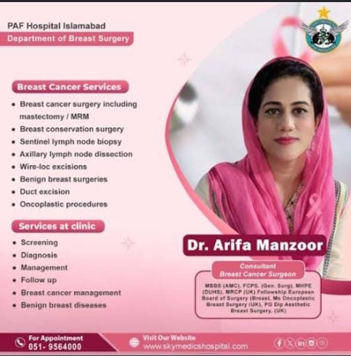 Dr Arifa Manzoor