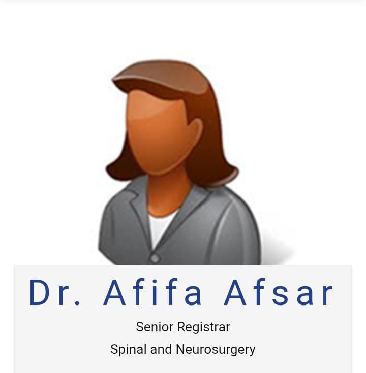 Dr Afifa afsar