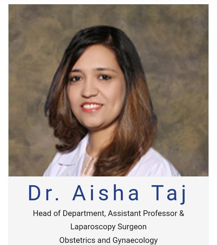 Dr Aisha Taj