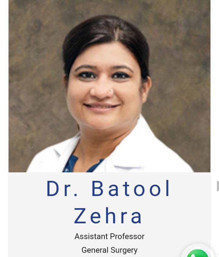 Dr Batool Zahra