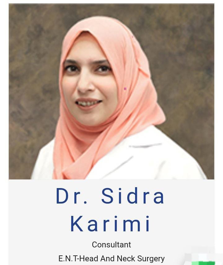Dr Sidra Karimi