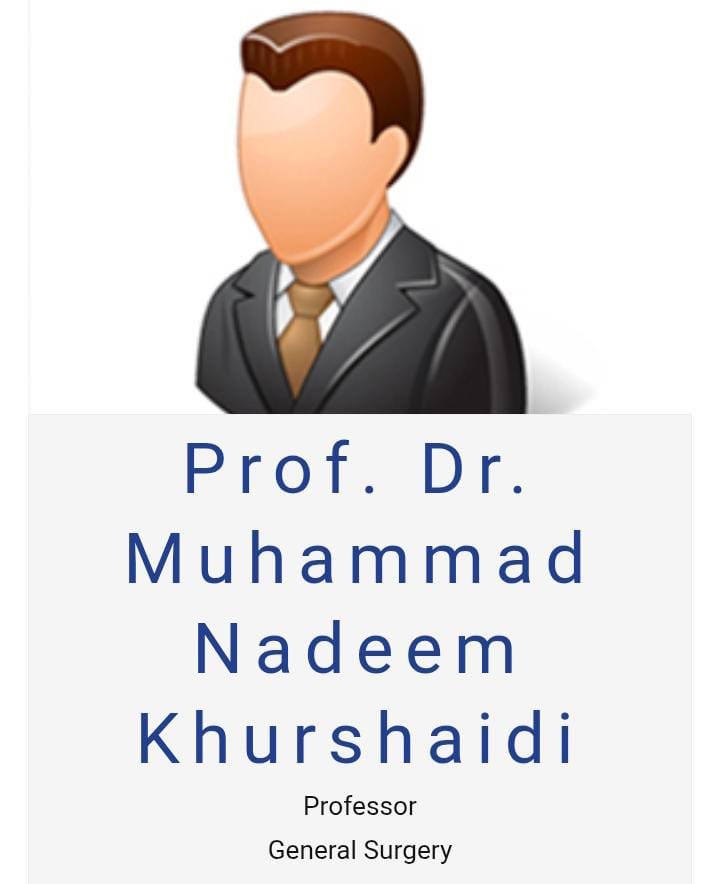 Dr M. Nadeem khurshaidi