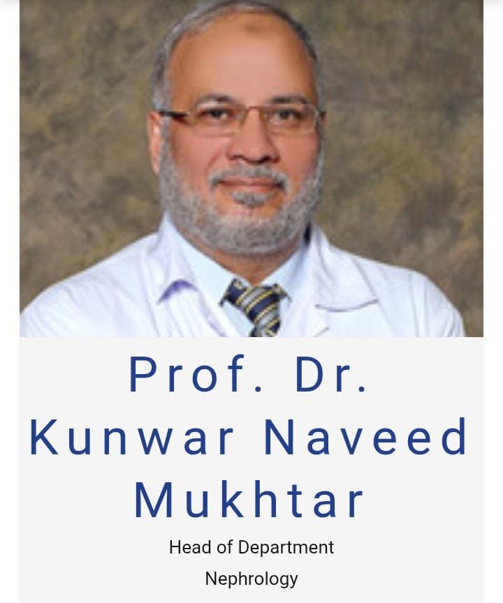Prof Dr kunwer Naveed Mukhtar