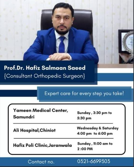 Dr Hafiz Salman Saeed
