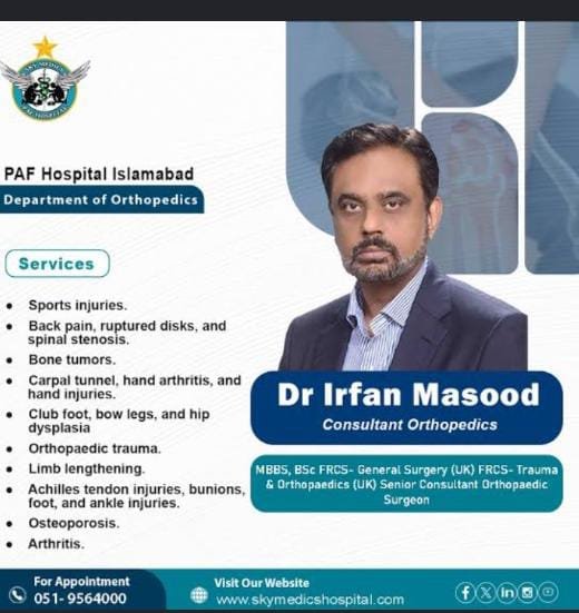 Dr Irfan Masood